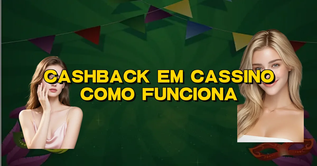 Cashback Em Cassino Como Funciona Oficial