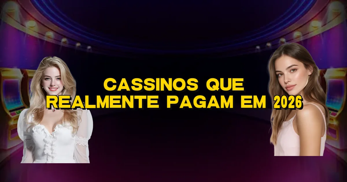 Cassinos Que Realmente Pagam Em 2026 Oficial