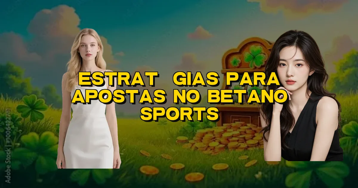 Estratégias Para Apostas No Betano Sports Oficial