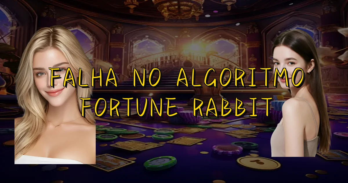 Falha No Algoritmo Fortune Rabbit Oficial