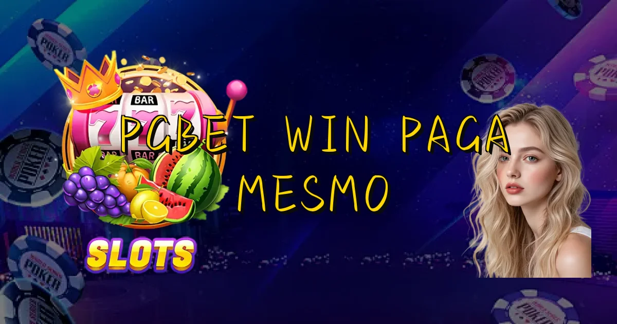 Pgbet Win Paga Mesmo Oficial
